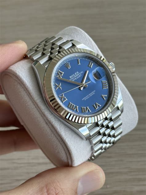 rolex azzuro